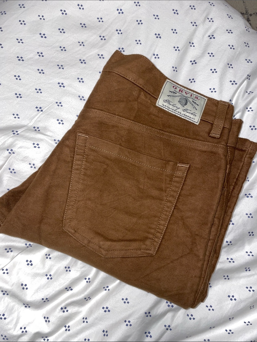 Orvis Brushed Cotton Pants
